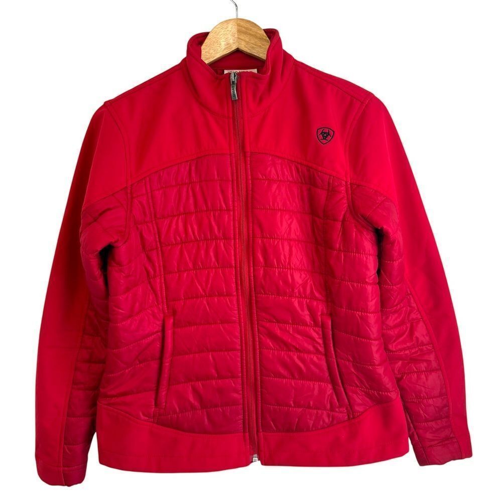 Ariat Women's Vibrant Red Puffer Jacket